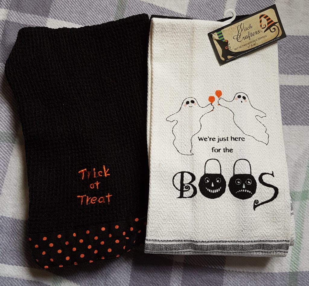 Halloween Tea Towels - TK Maxx