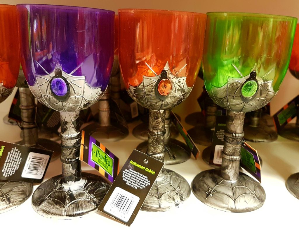 Halloween Goblets - Home Bargains 