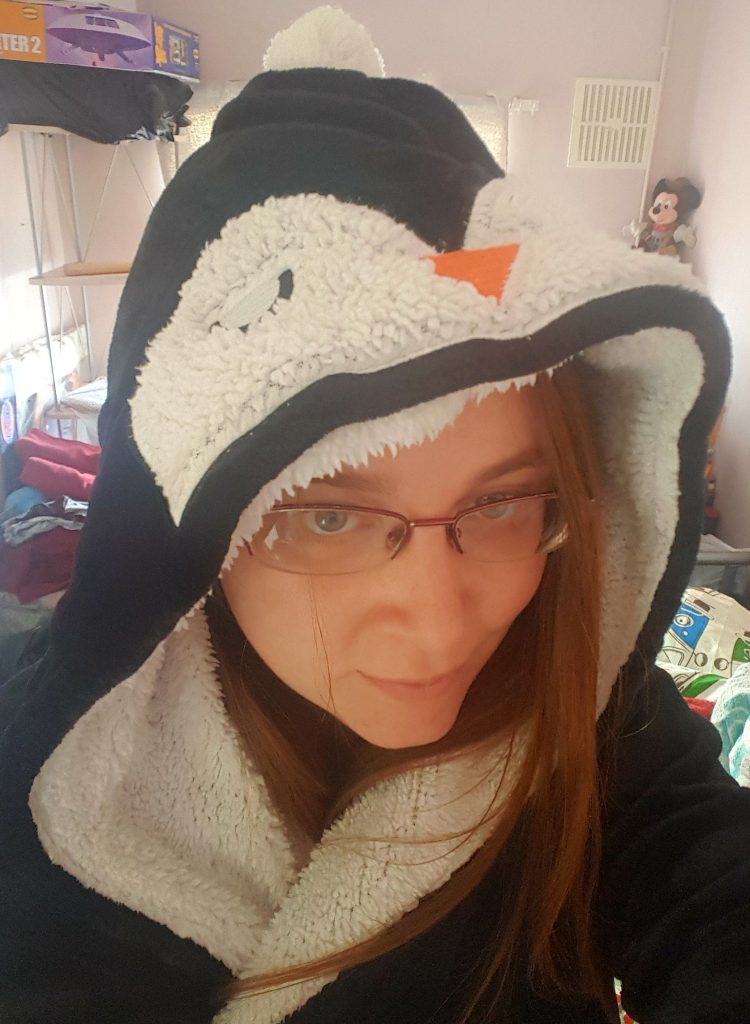 Penguin bathrobe