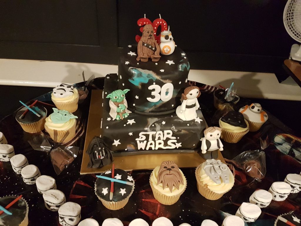 Star Wars birthday cake - 30