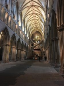 Inside Wells Catherdral - Somerset